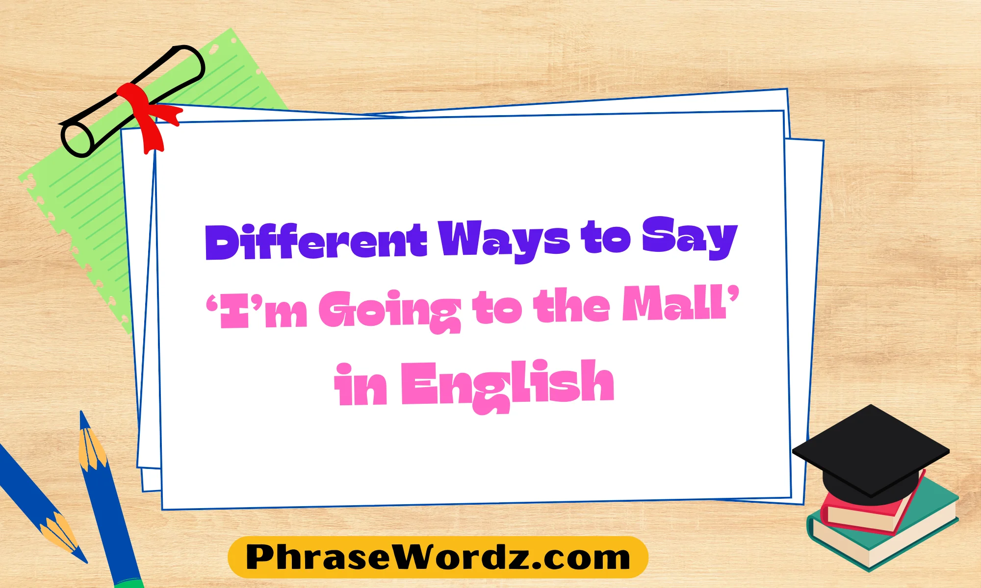 Different Ways to Say ‘I’m Going to the Mall’ in English