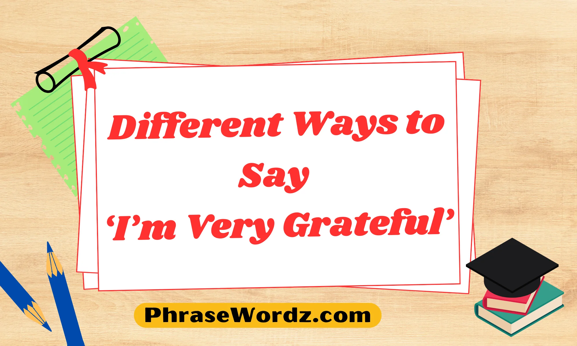 Different Ways to Say ‘I’m Very Grateful’