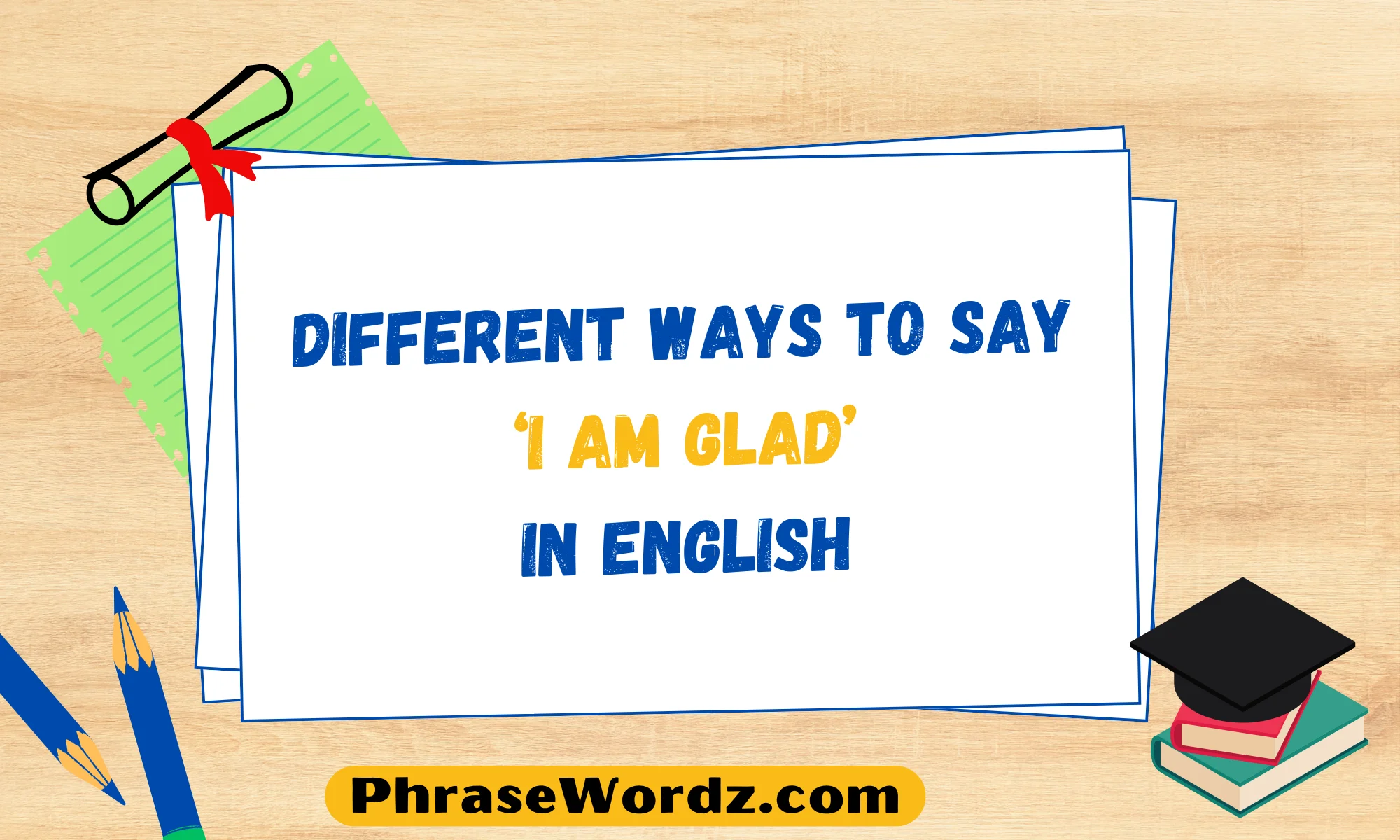 Different Ways to Say ‘I Am Glad’ in English