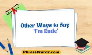 other-ways-to-say-i-m-rude