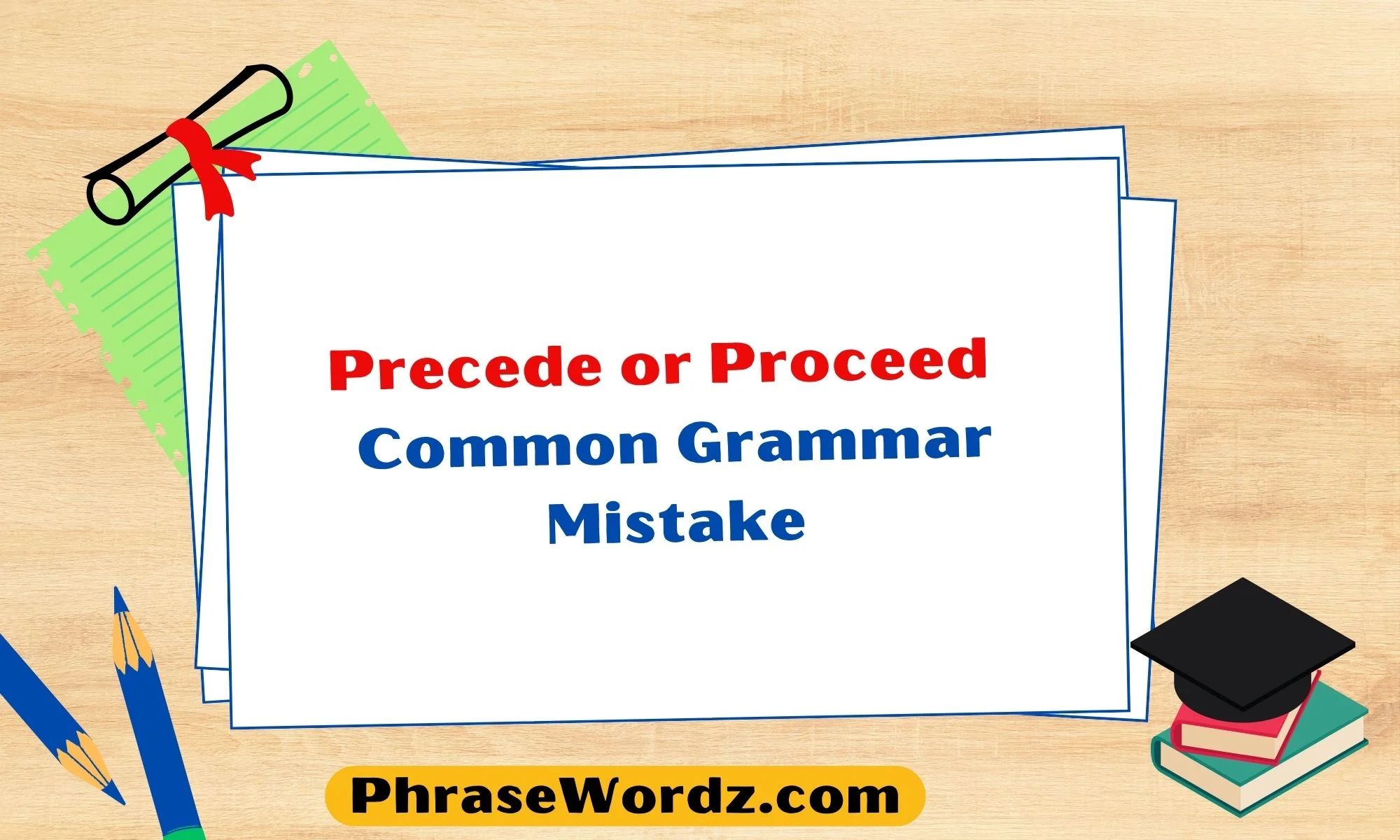 precede-or-proceed-common-grammar-mistake