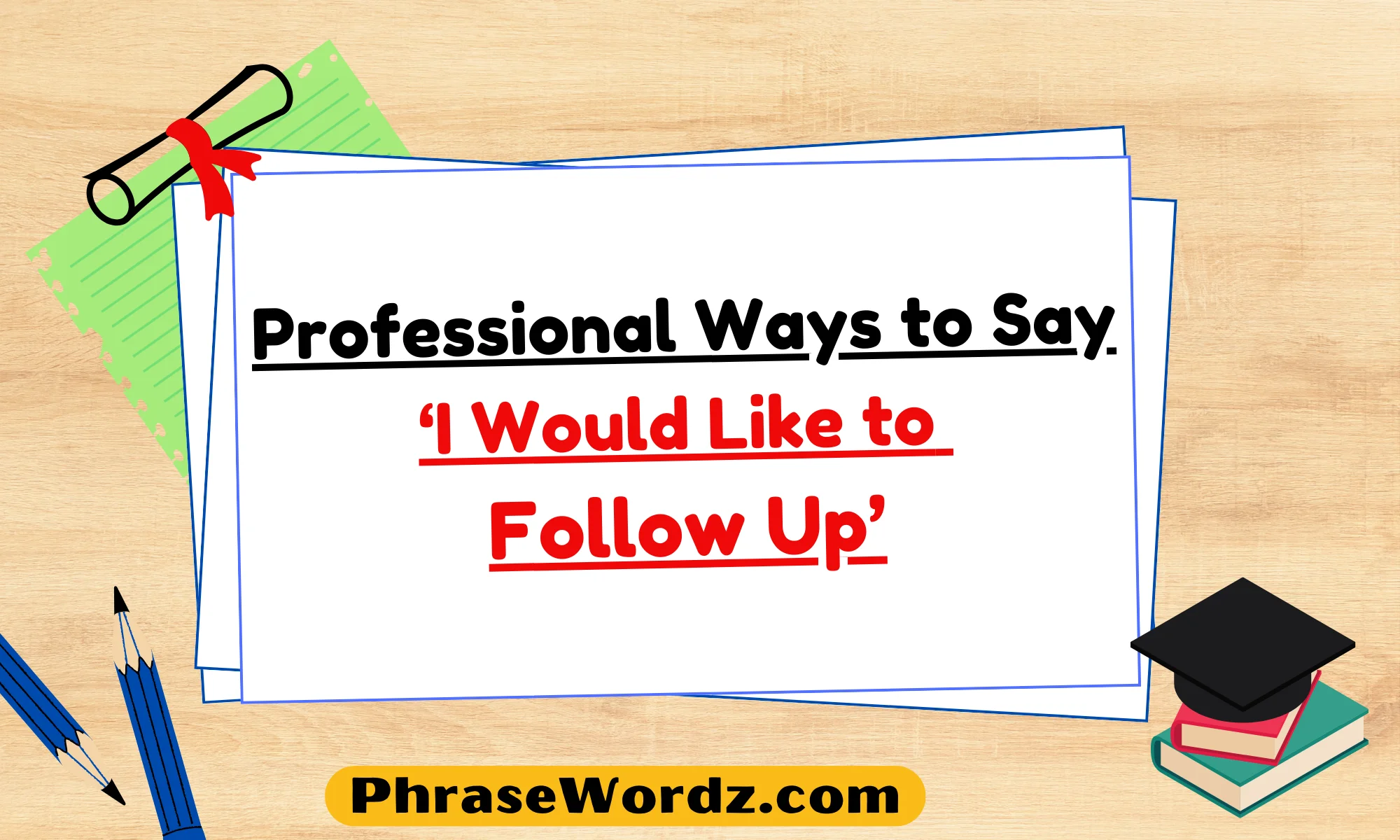 Professional Ways to Say ‘I Would Like to Follow Up’