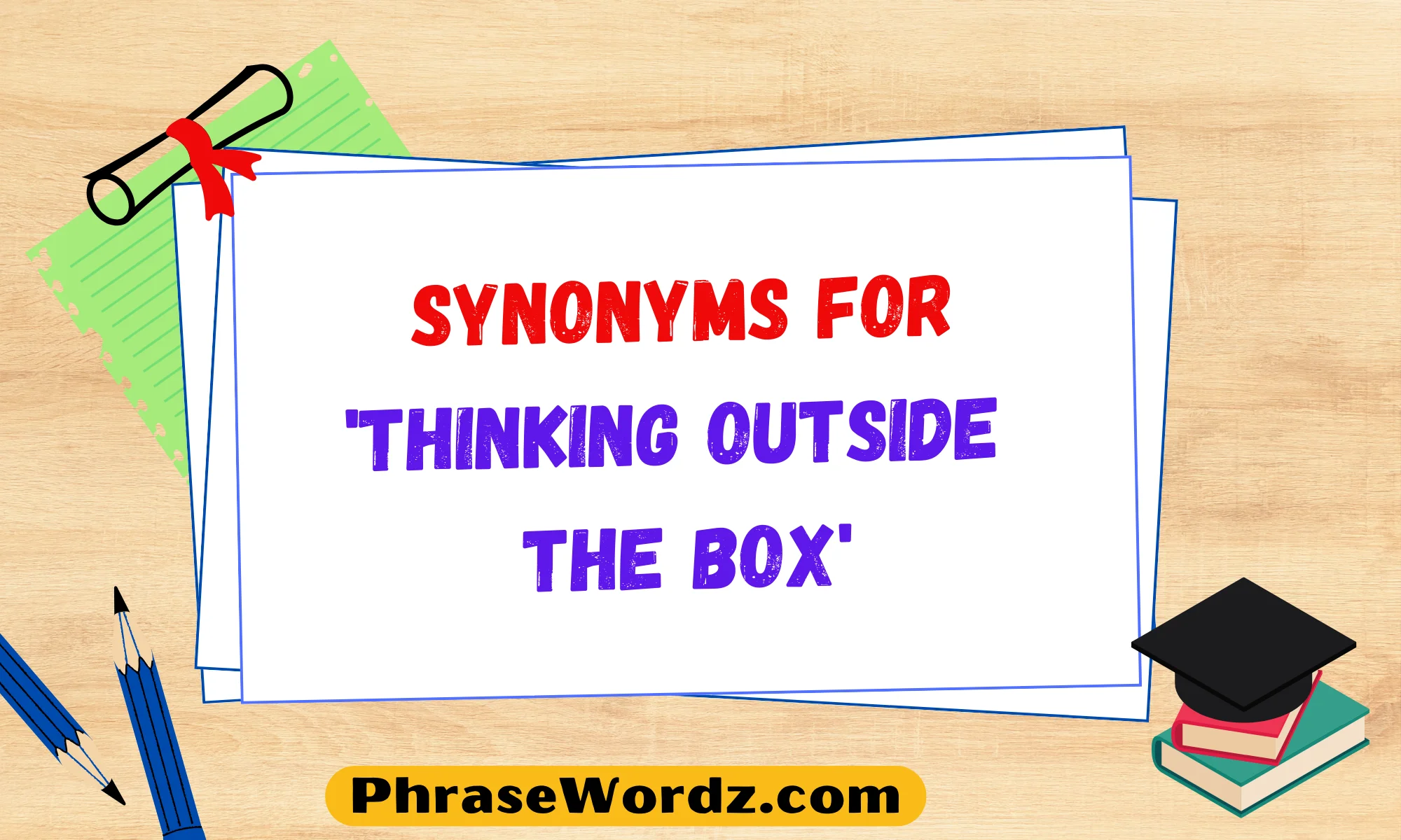 Synonyms for 'Thinking Outside the Box'