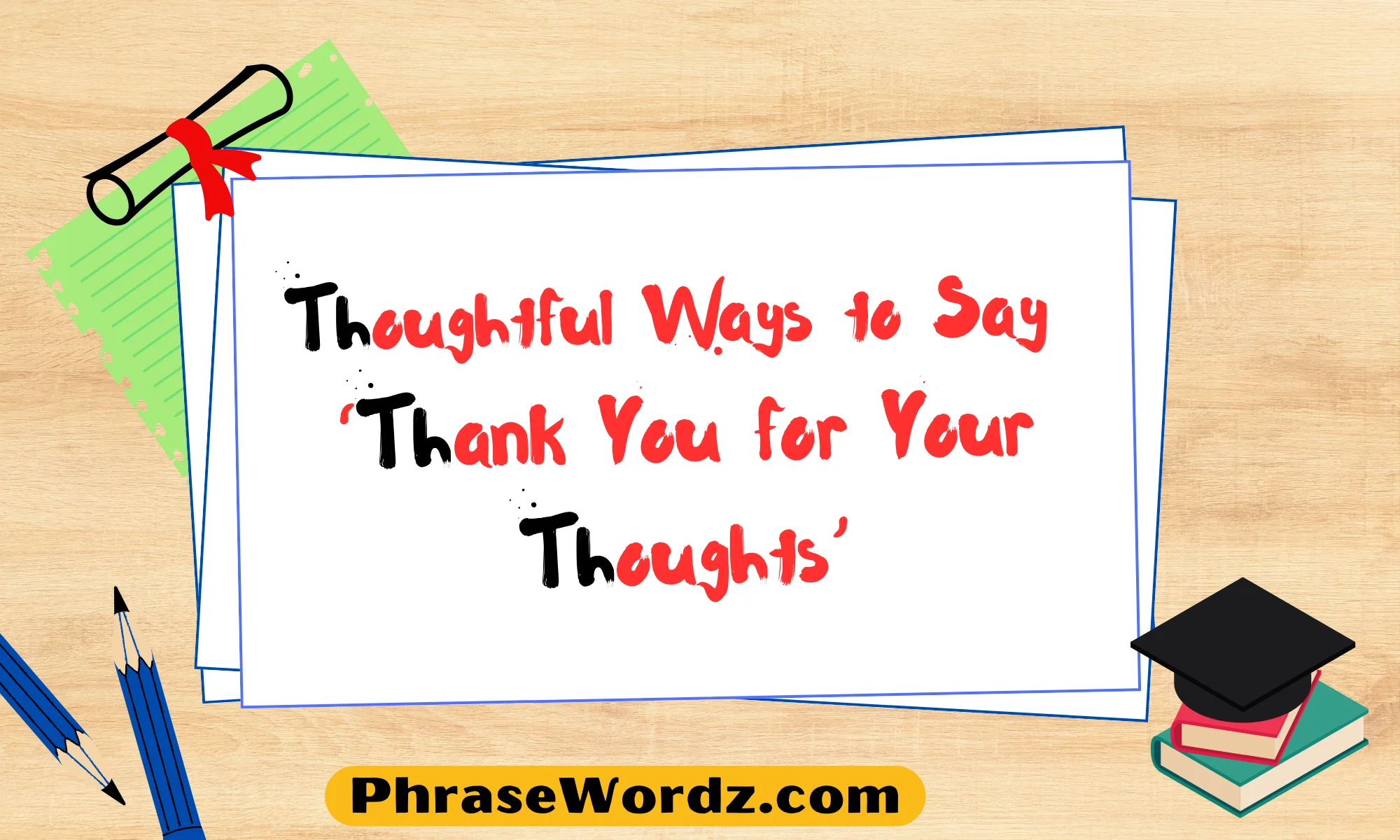 Thoughtful Ways to Say ‘Thank You for Your Thoughts’