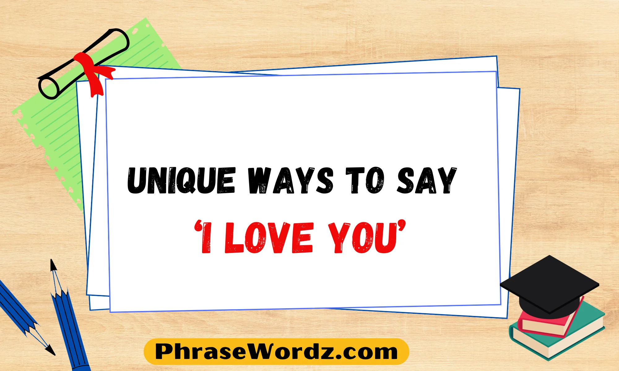 Unique Ways to Say ‘I Love You’