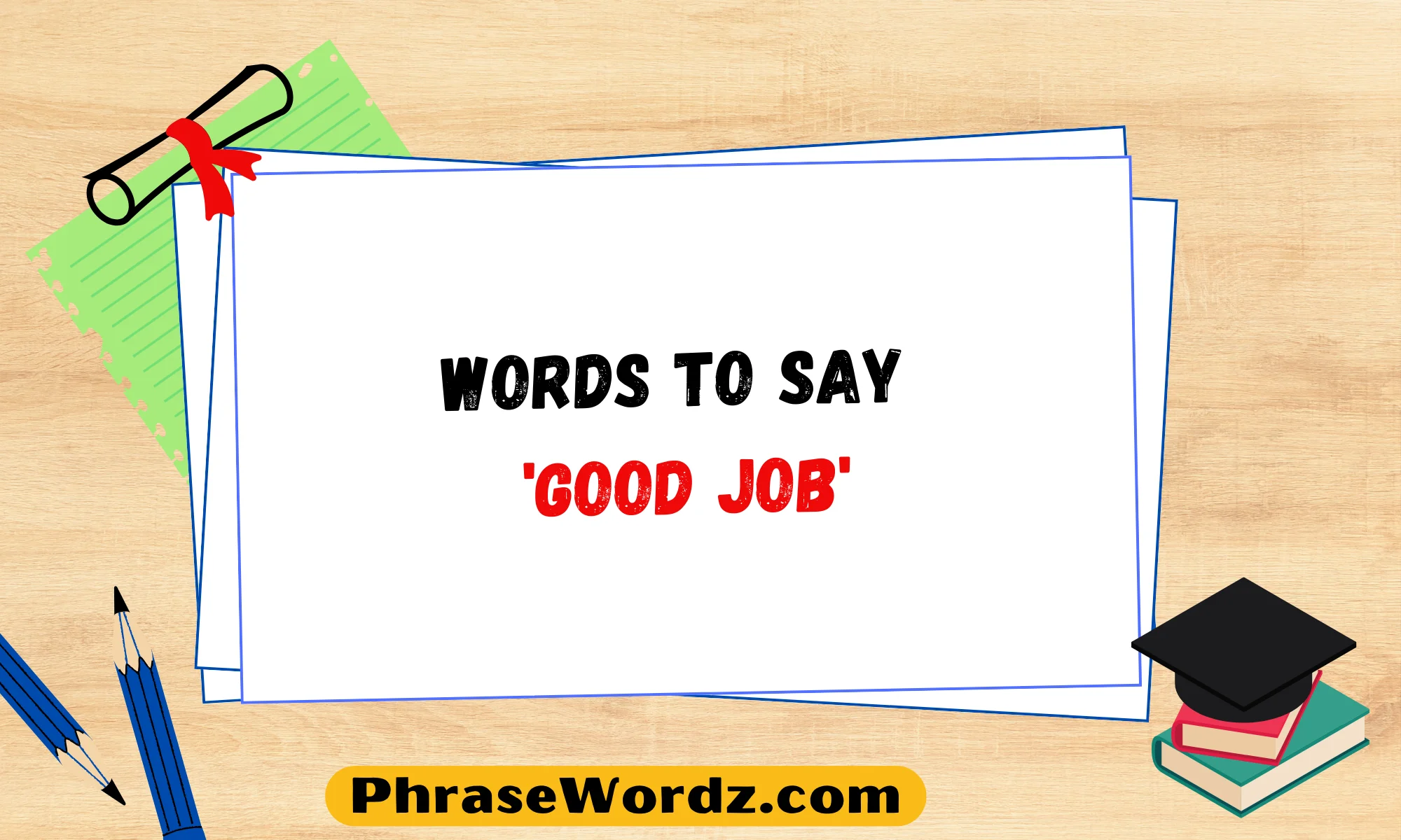 Words to Say 'Good Job'