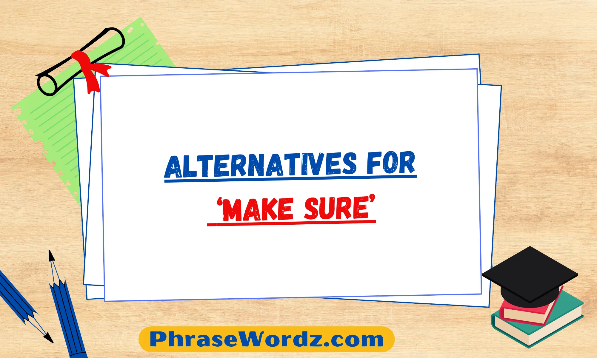 alternatives-for-make-sure