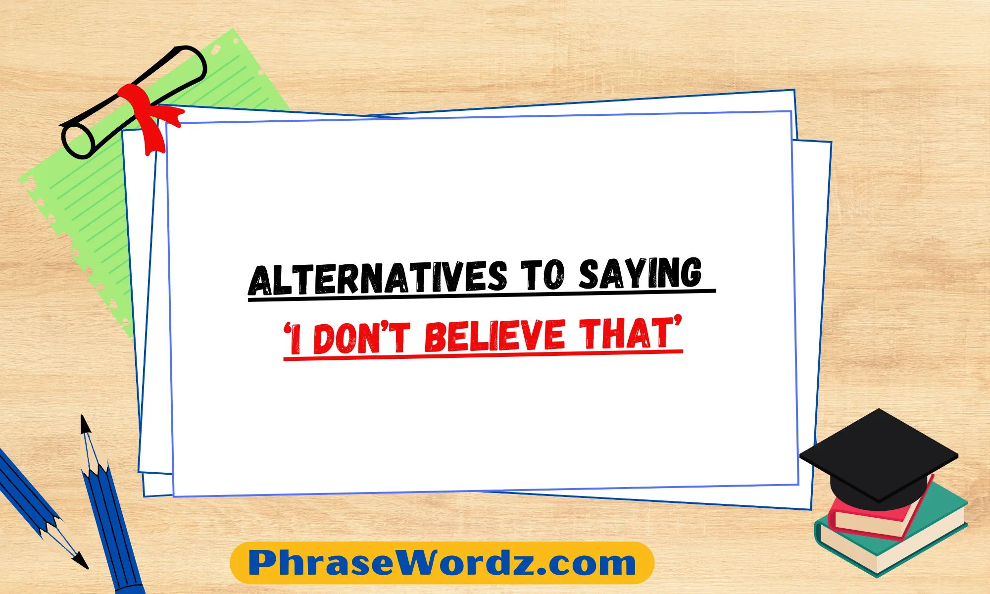 alternatives-to-saying-i-don-t-believe-that