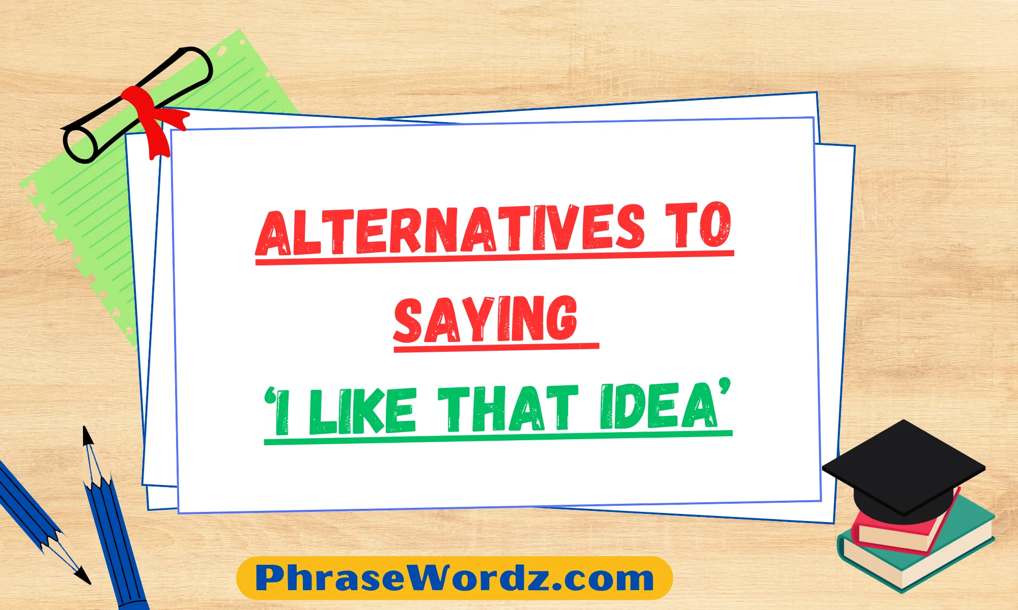 alternatives-to-saying-i-like-that-idea