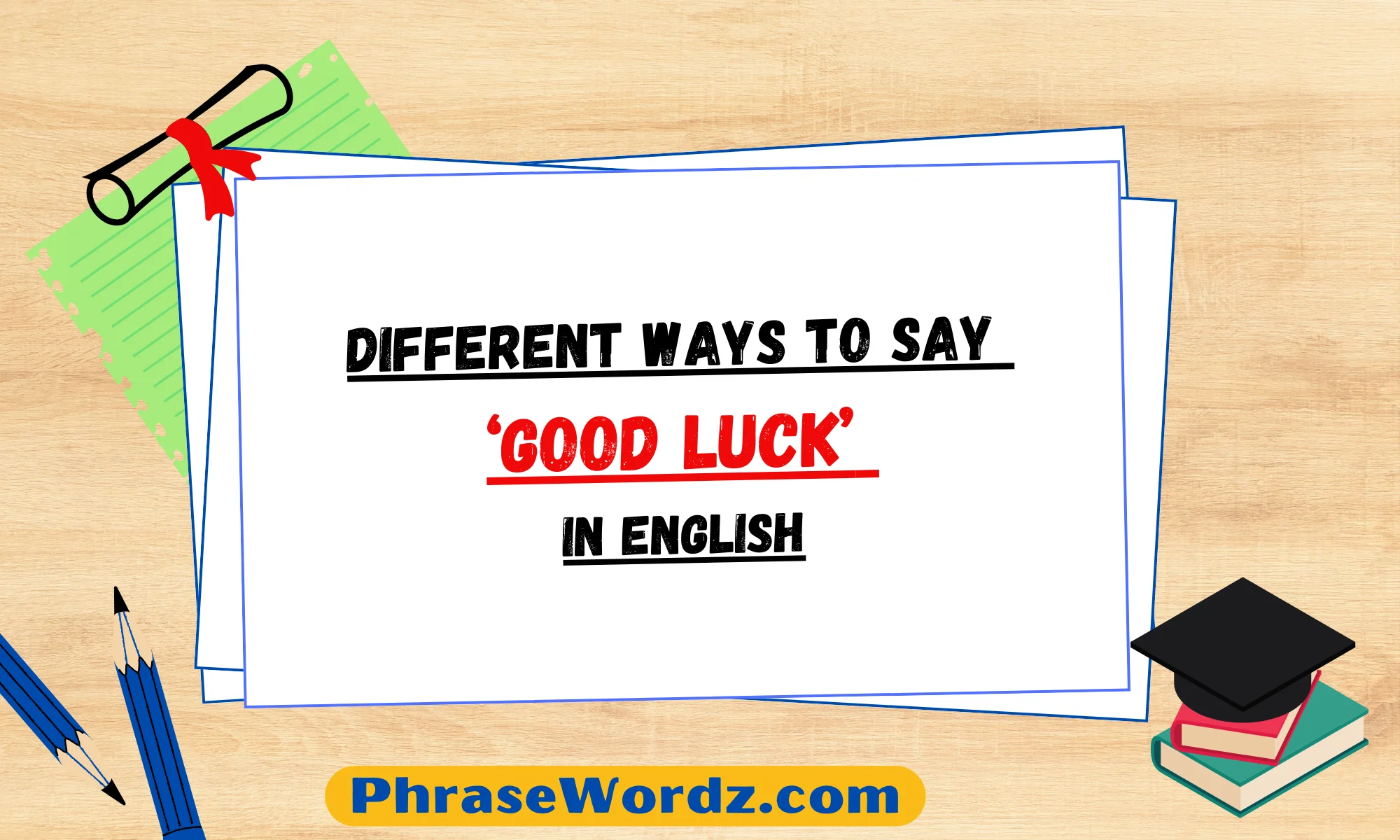 Different Ways to Say ‘Good Luck’ in English