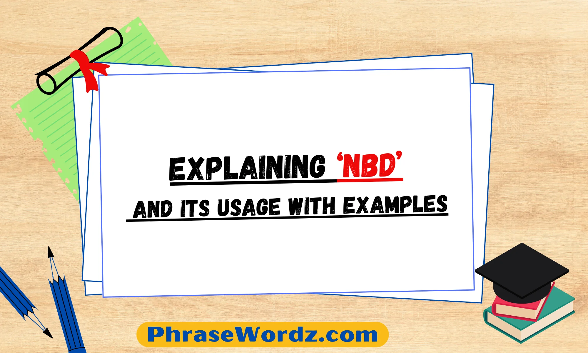 Explaining ‘NBD’ and Its Usage with Examples