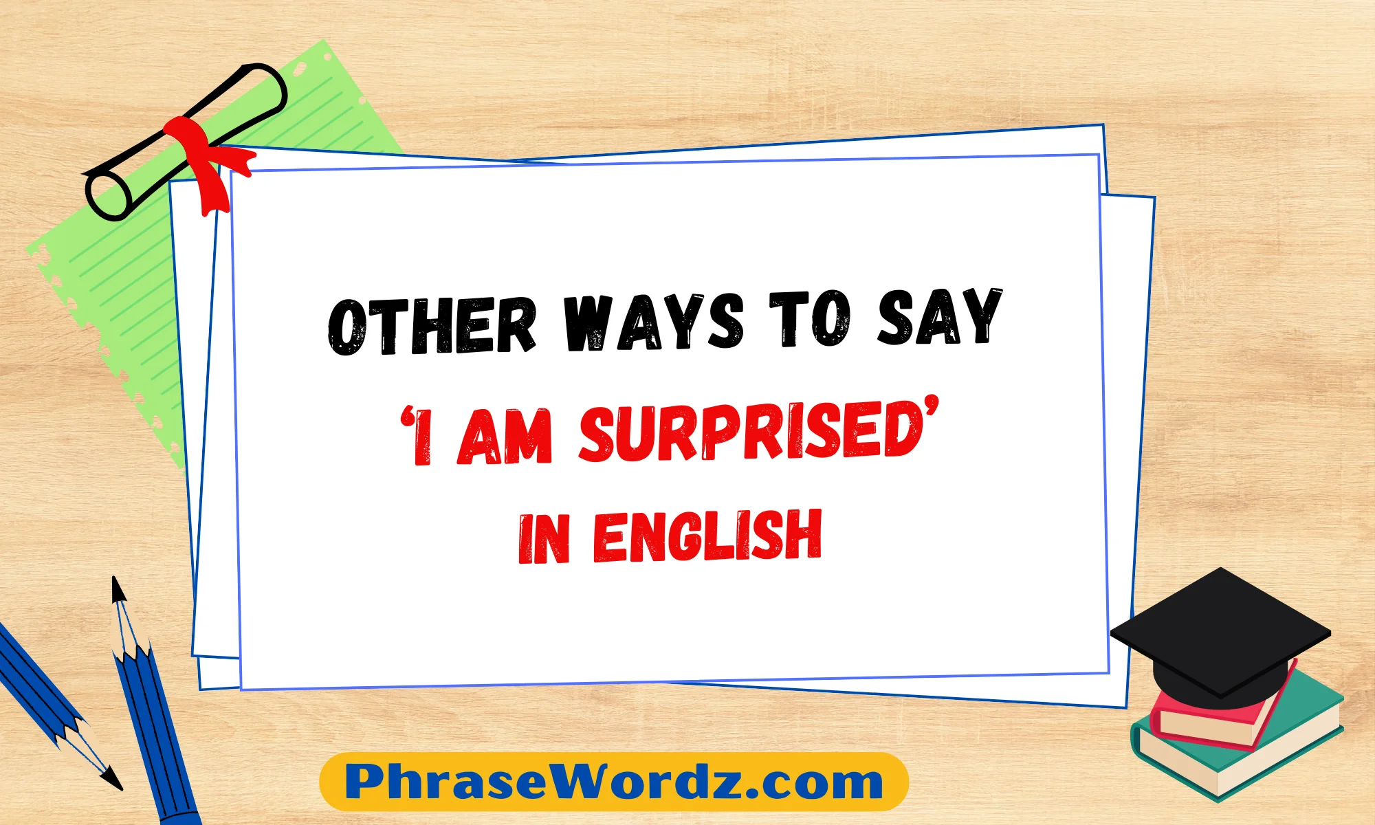 Other Ways to Say ‘I Am Surprised’ in English